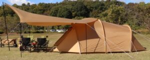 タープとテント