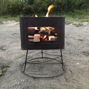 開口部から空気の流入